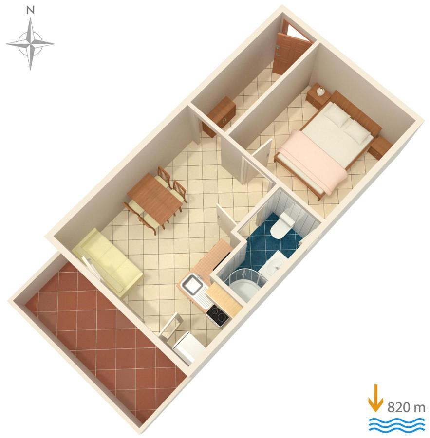 Apartments With A Parking Space Murter - 5100 Экстерьер фото